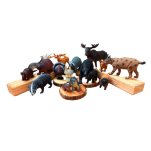 North american animals figurines