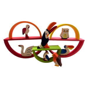 Wooden Bird Figurines​