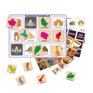 India explore activity game