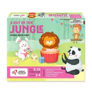 Animal bingo board game