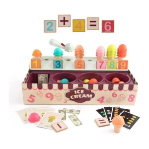 Top bright ice cream play