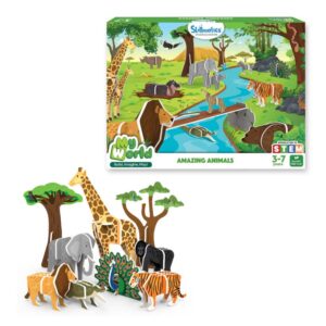Skillmatics animals 3D puzzle