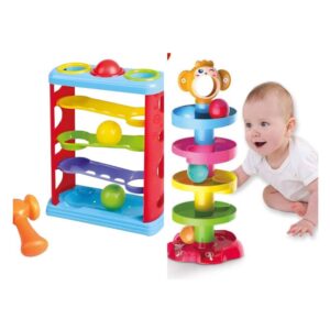 5 level Ball rolling towers