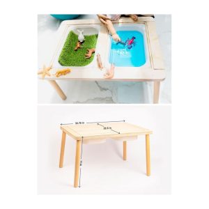 Curious cub sensory table