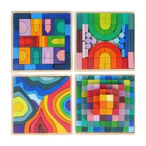 Wooden blocks sets