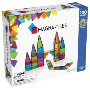 Magna Tiles Clear Colors 100 Piece Set