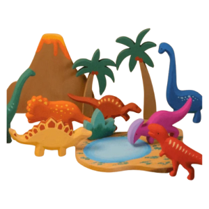 Touchwoodtoy Dinoland Wooden